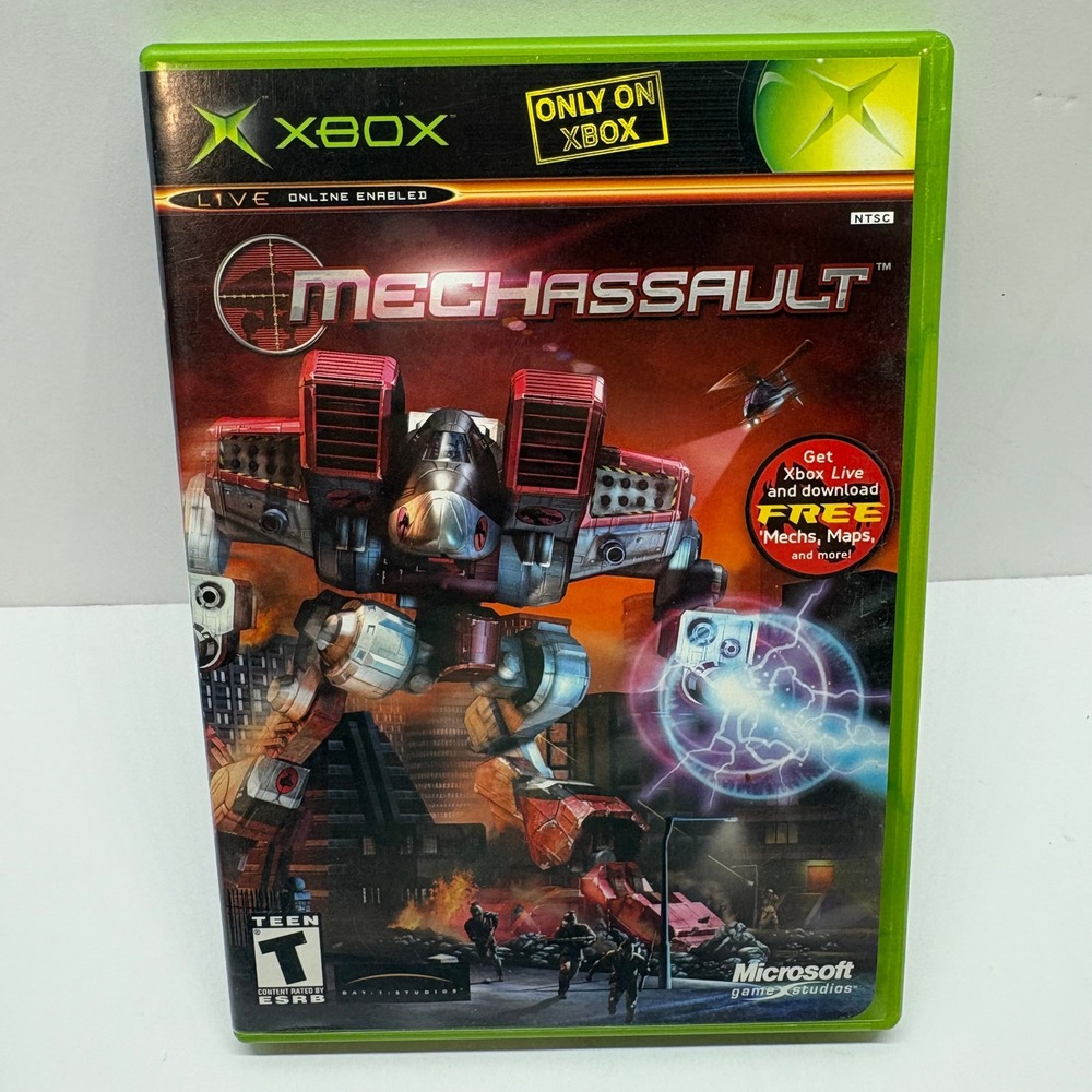 Video Game Xbox One Size MechAssault Microsoft Game Studios‎
